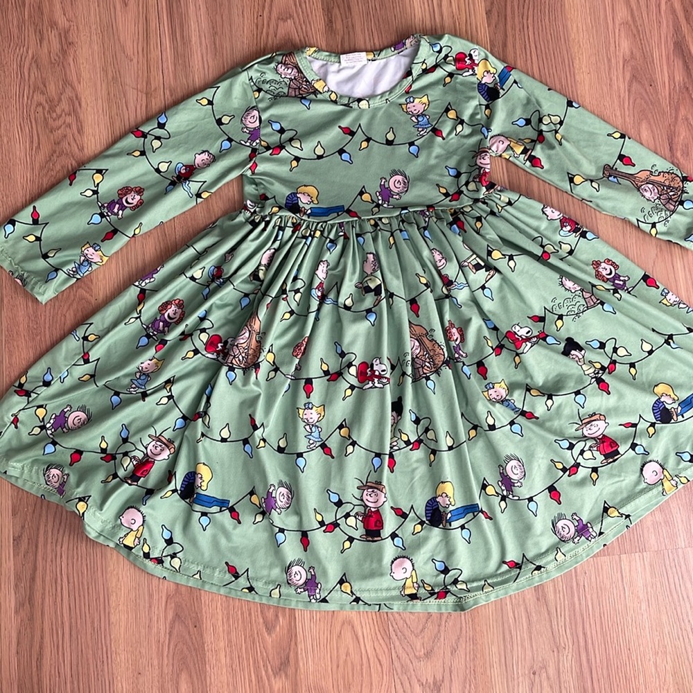 It’s Christmas, Charlie Brown Twirl Dress